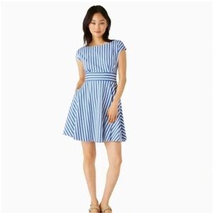 Kate Spade Striped Ponte Dress